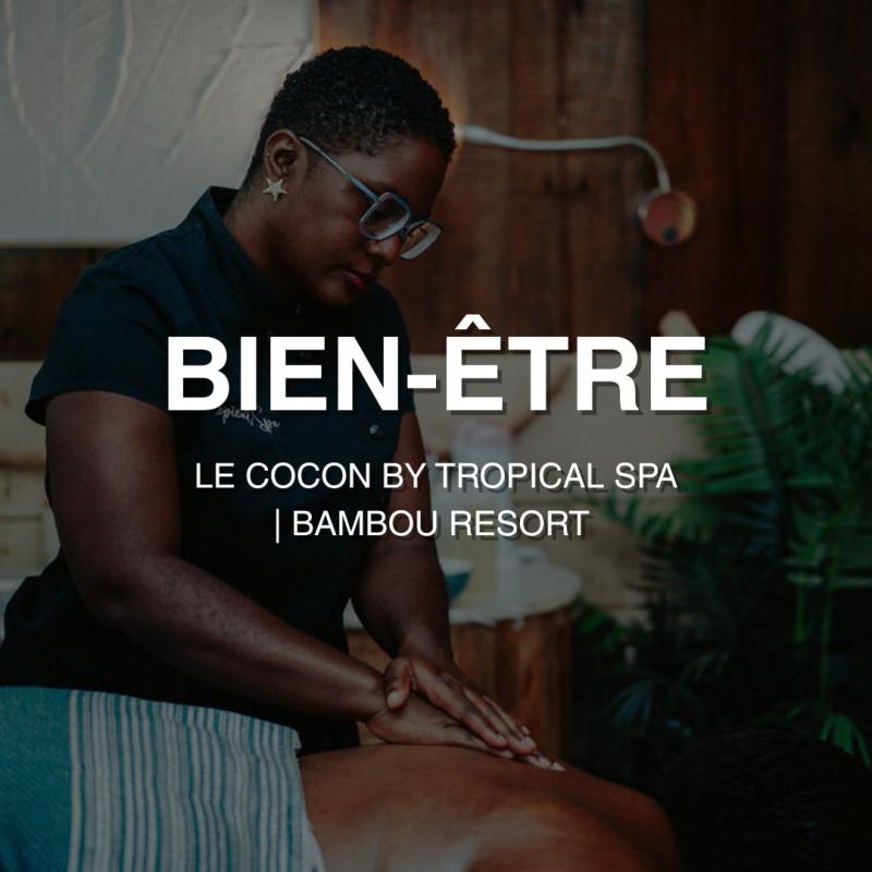 Hotel pied dans l'eau martinique BAMBOU - spa